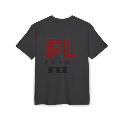 Fearless Unisex Heavy Oversize Tee - Empowering Statement Shirt