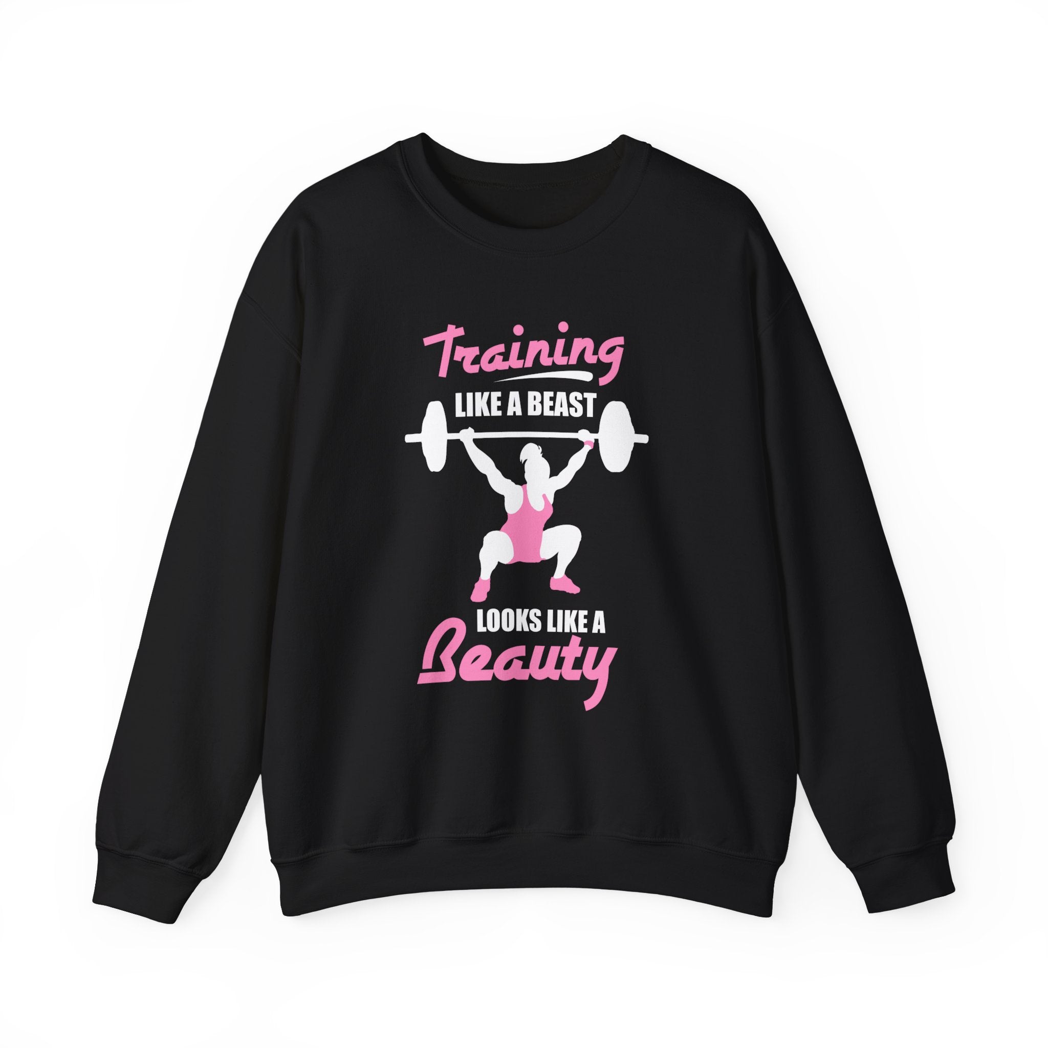S’entraîner comme un sweat-shirt unisexe bête 
