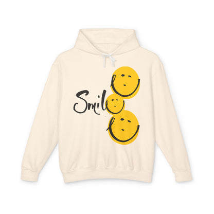 Smile Lightweight Hooded Sweatshirt