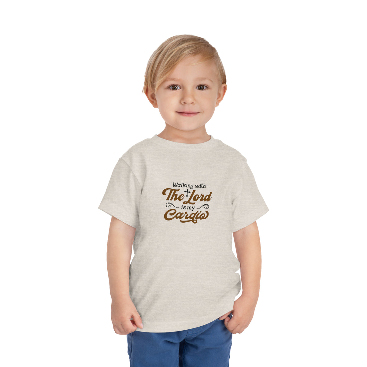 Walking With The Lord Toddler Tee