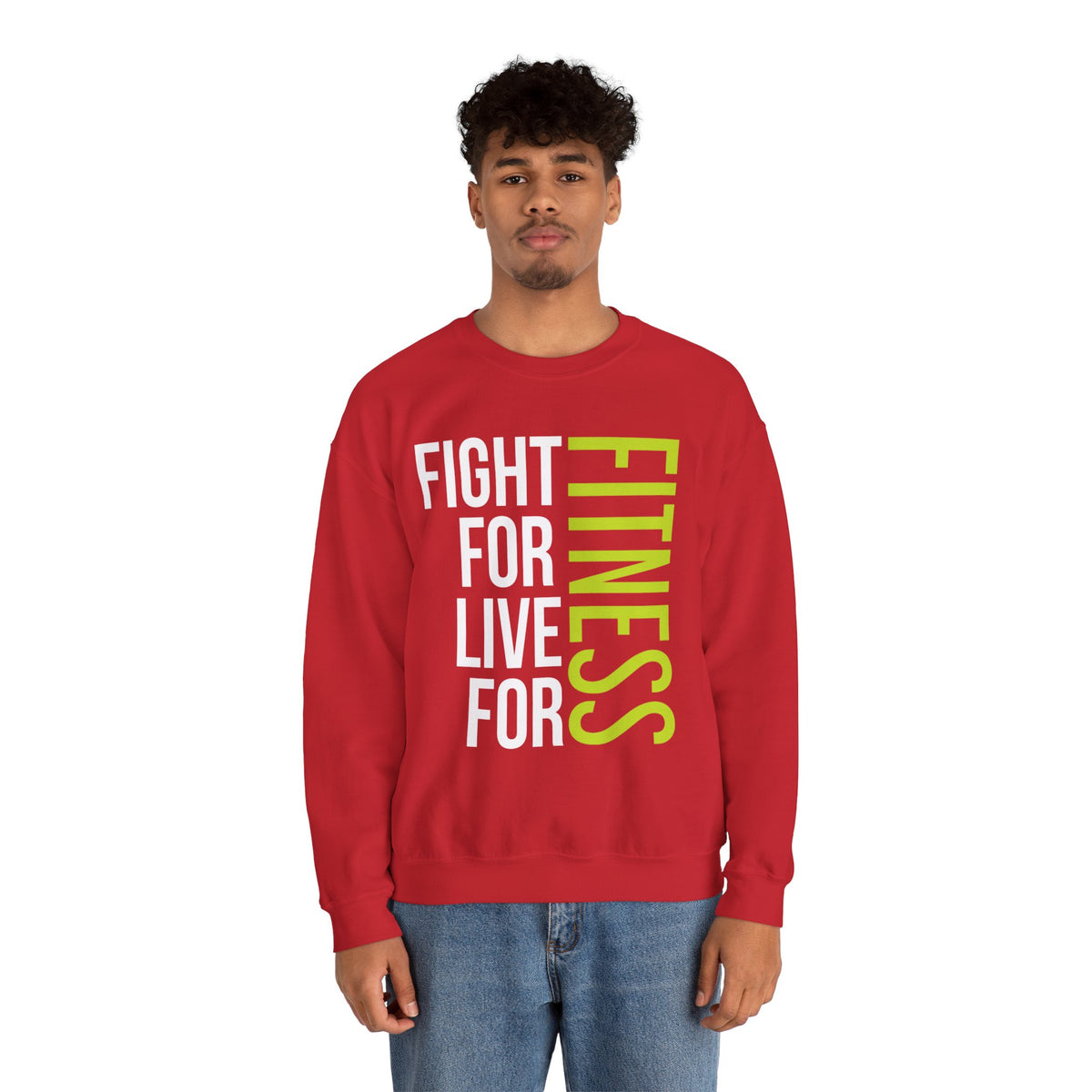 Fight For Live For Fitness Sweat-shirt unisexe 