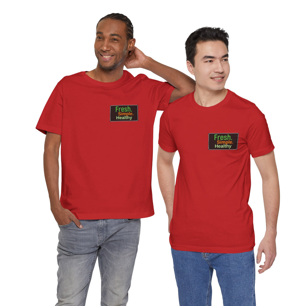 Unisex Fresh Healthy Short Sleeve Tee