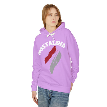 Nostalgia Hoodie: Unisex Lightweight Sweatshirt for Cool Days, Casual Wear, Gift for Friends, Retro Aesthetic, Perfect for Spring Printify