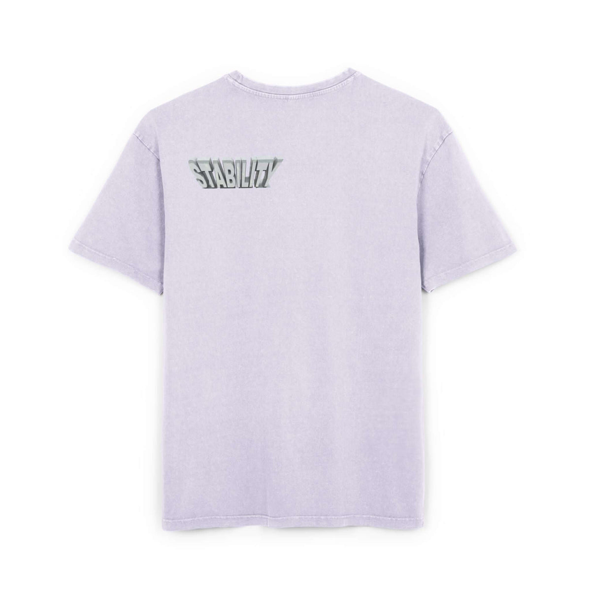 Oversize Tee Stability Acid Washed Men's Shirt