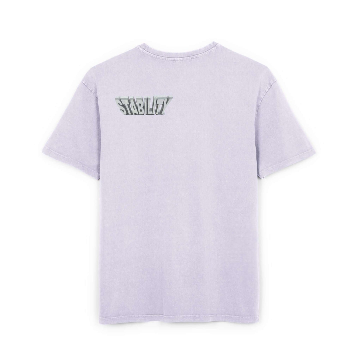 Oversize Tee Stability Acid Washed Men's Shirt