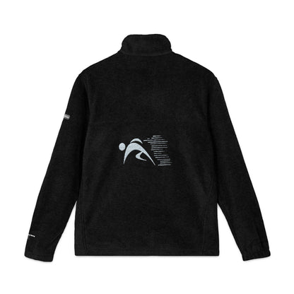 Cozy Outdoor Fleece Jacket for Adventure Lovers, Hiking Gift, Embroidered Columbia Jacket, Winter Wear, Casual Jacket, Travel [...] Printify