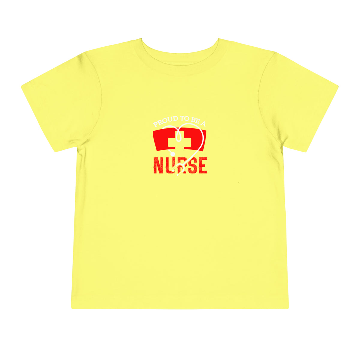 Fier d’être une infirmière T-shirt pour tout-petits 