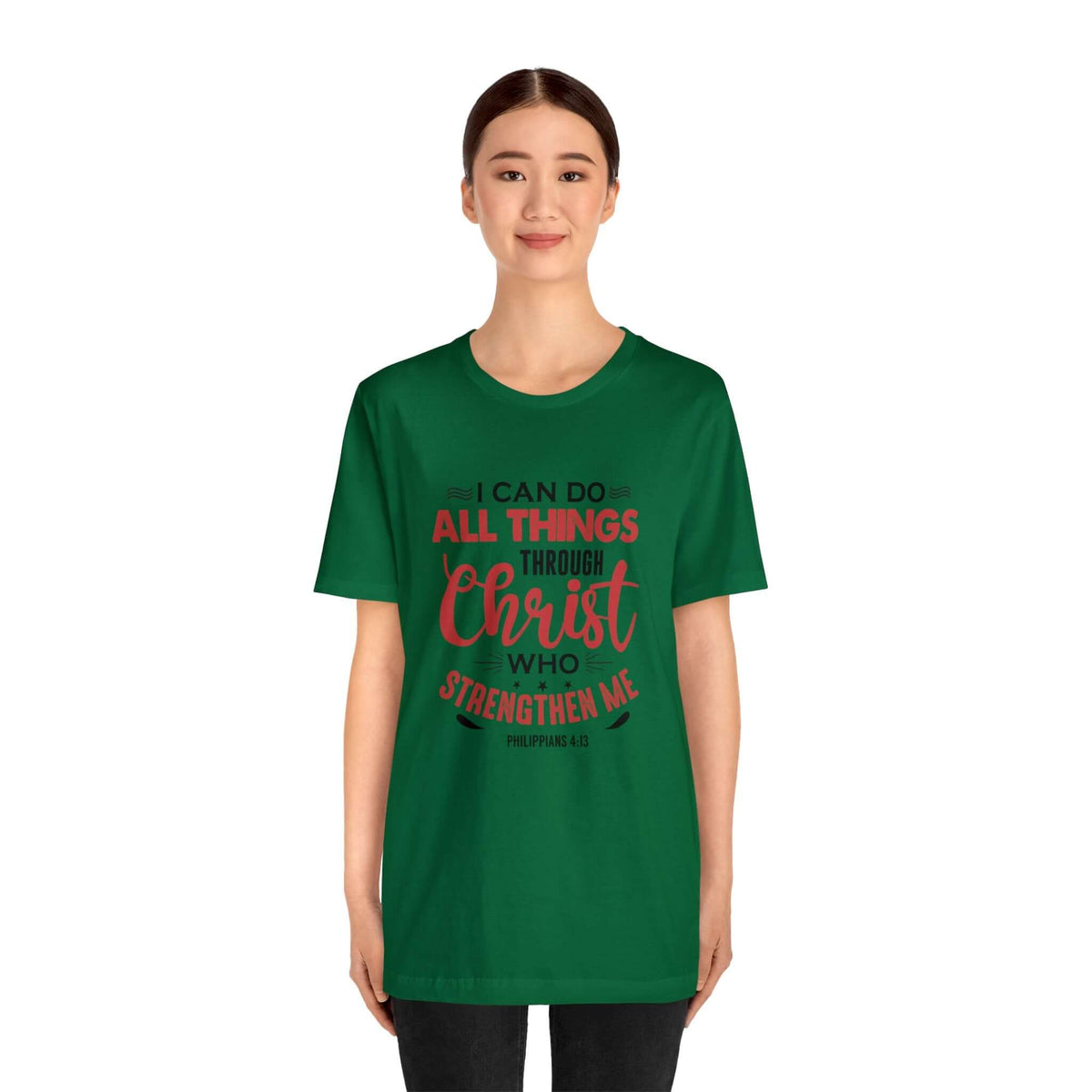 I Can Do All Things Trough Christ Unisex Tee - RC’nSONS