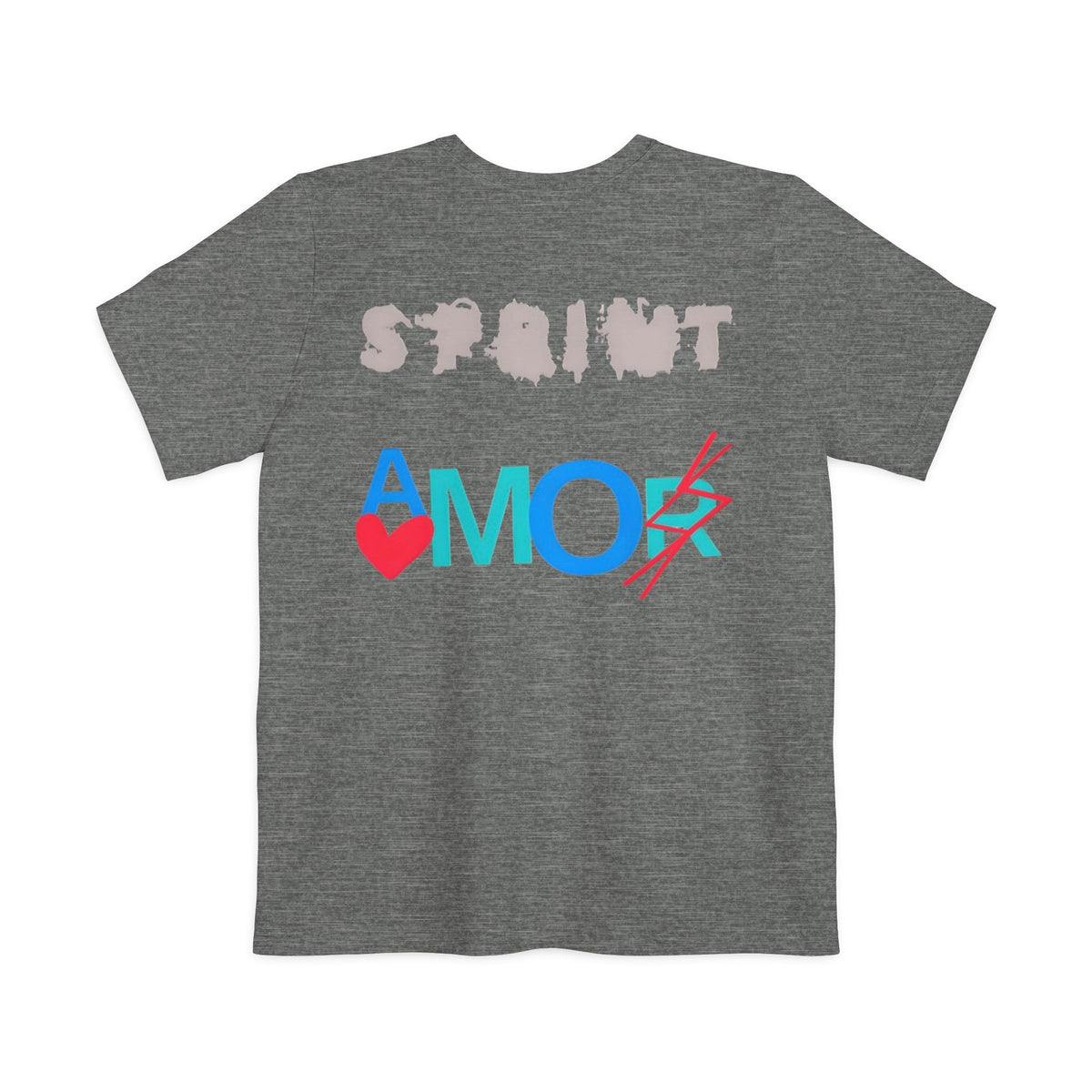 Unisex Pocket T-shirt - Sprint Amorx Design