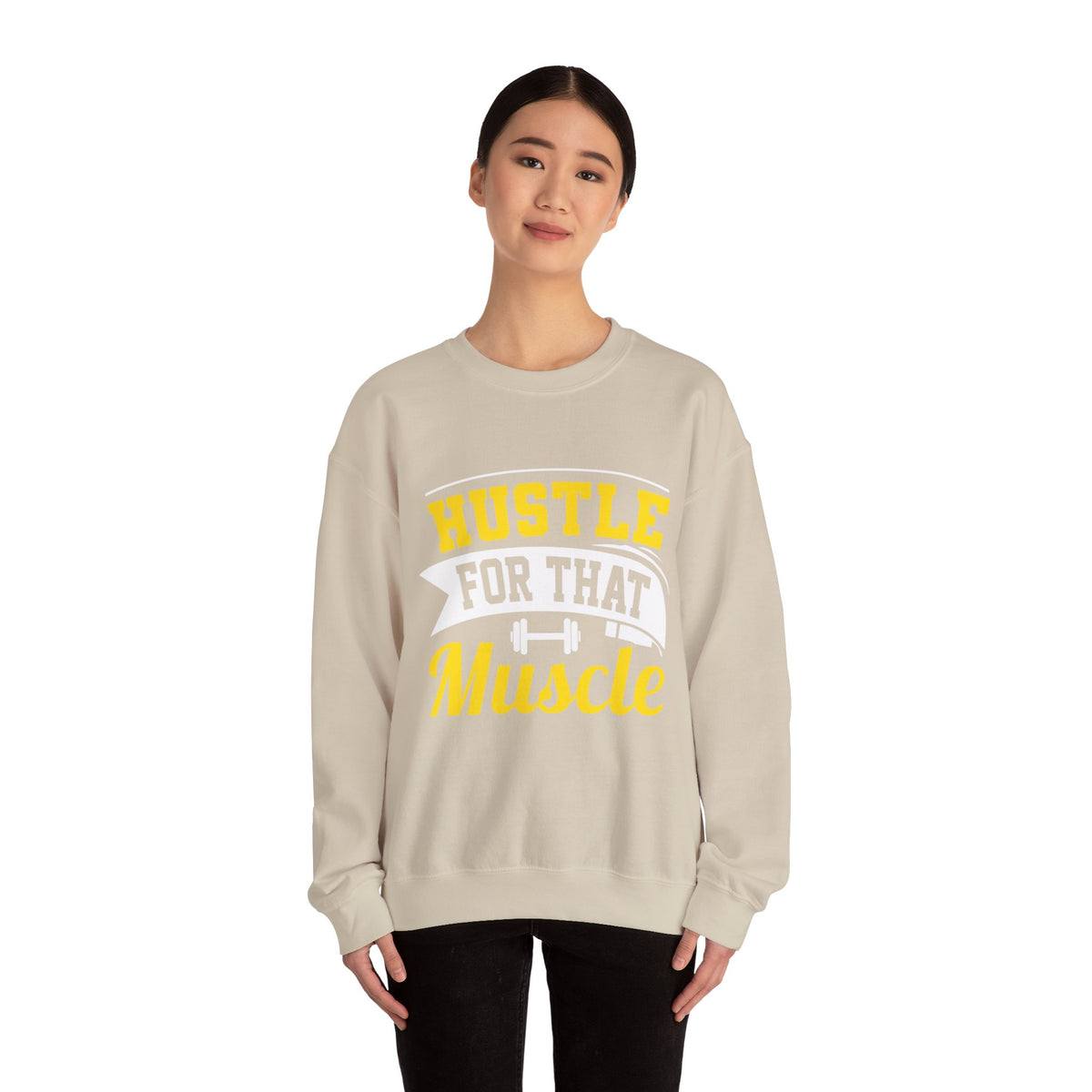 Hustle For That Muscle Sweat-shirt unisexe 