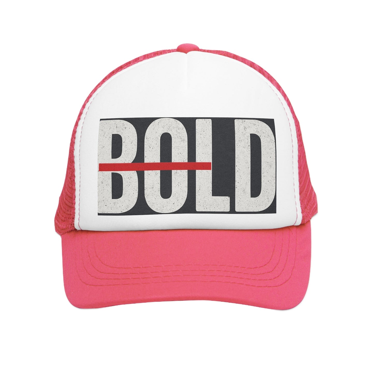 Bold Statement Mesh Cap, Trendy Hat, Unisex Fashion  for Him or Her, Sports Hat Printify
