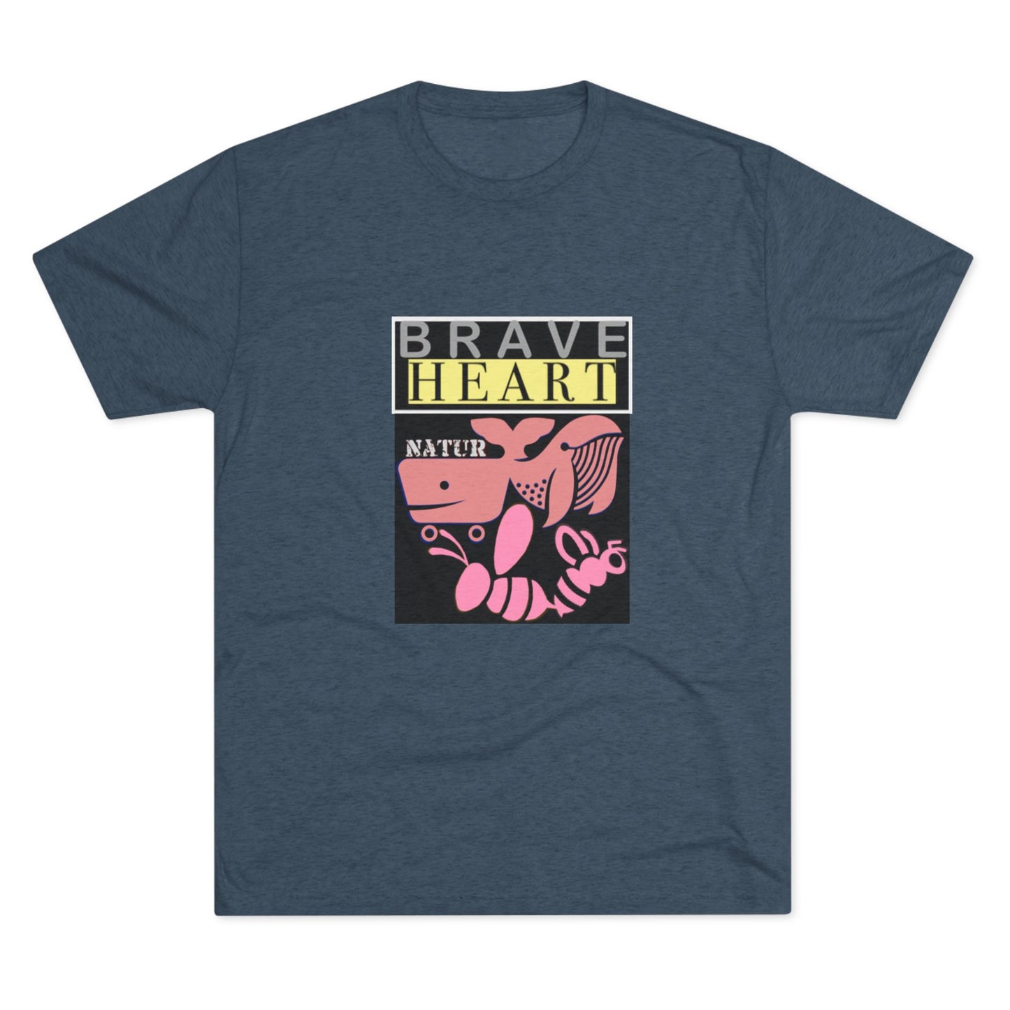 Brave Heart Tri-Blend Unisex T-Shirt