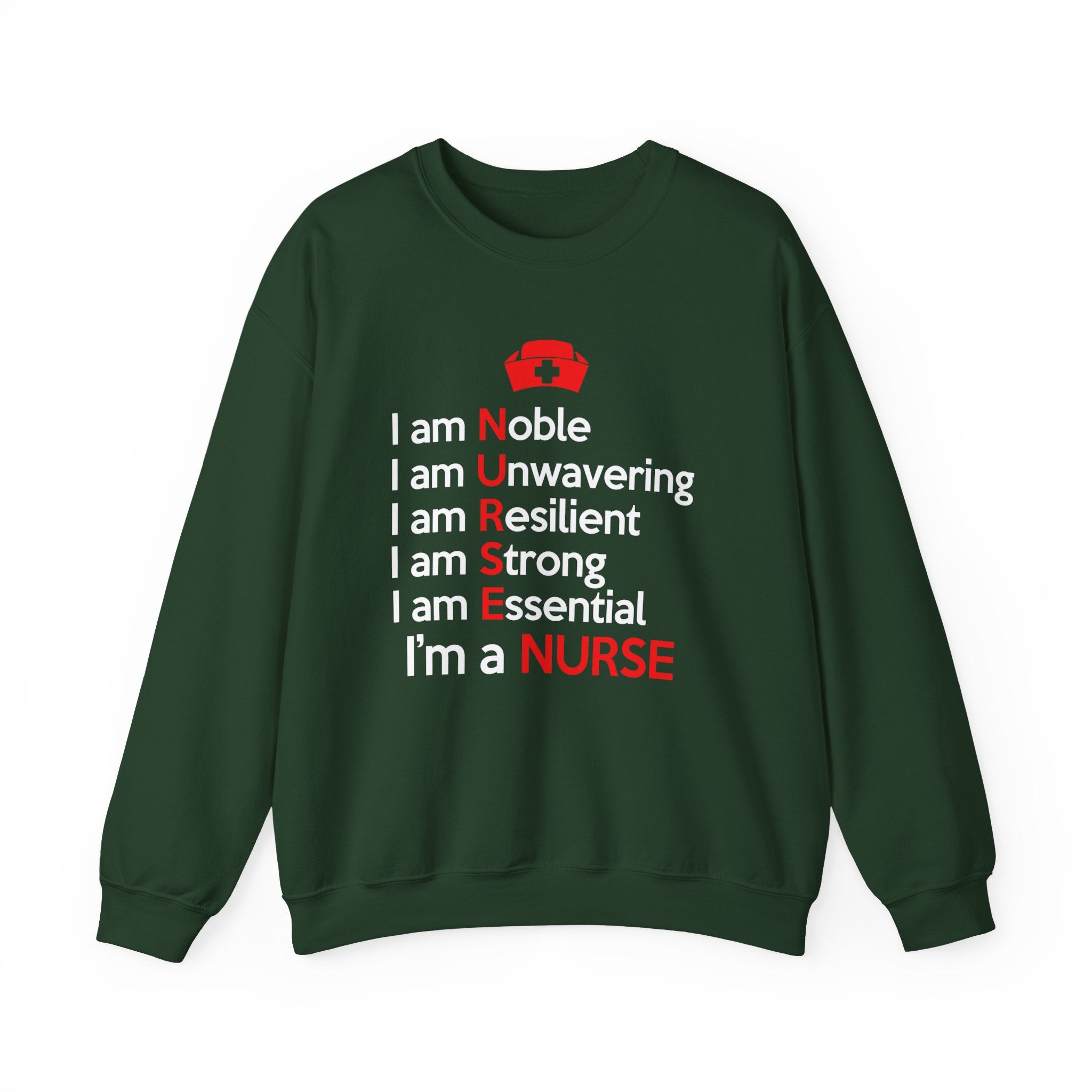 Je suis noble, je suis un sweat-shirt unisexe inébranlable 