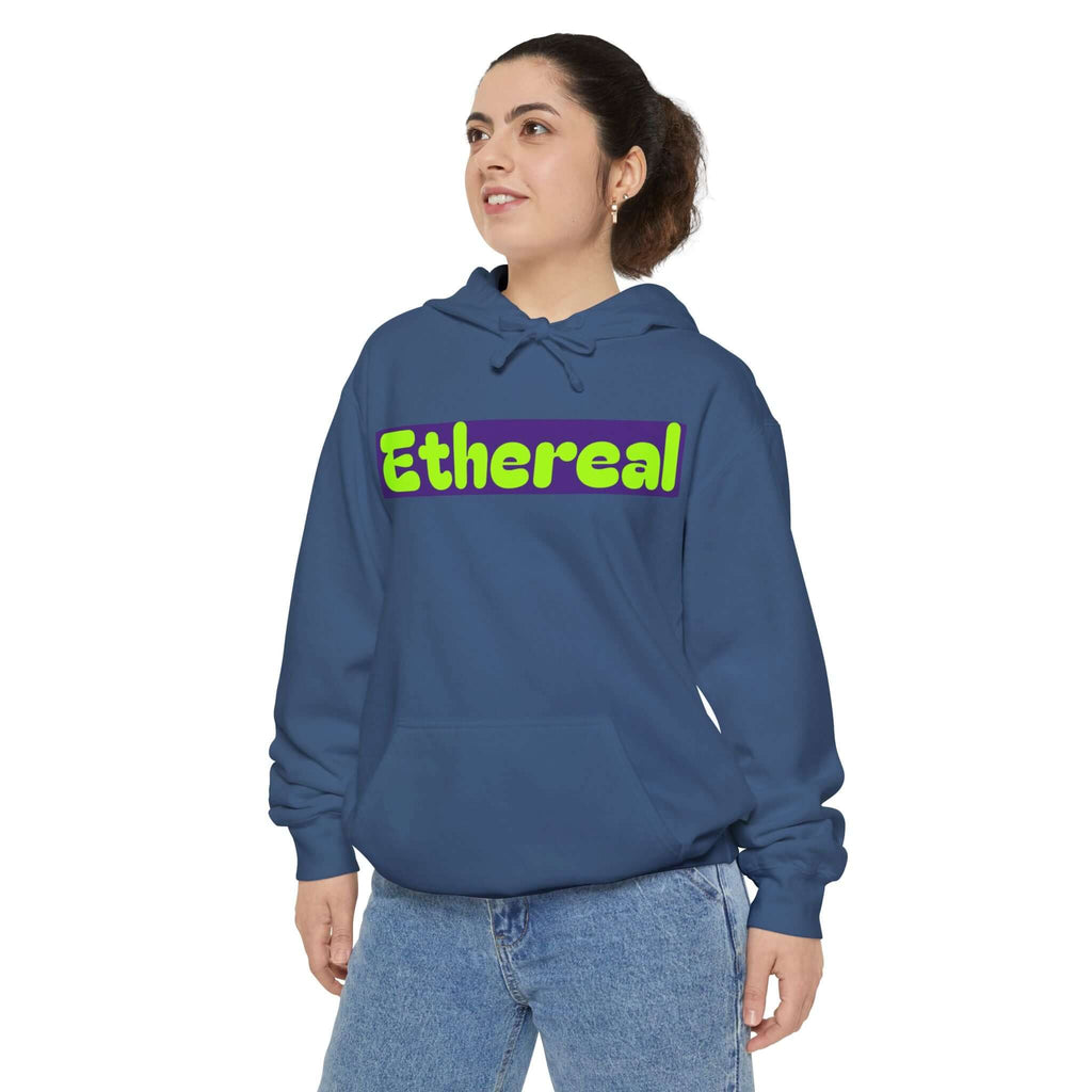Garment-Dyed Hoodie - Ethereal RC'nSONS design
