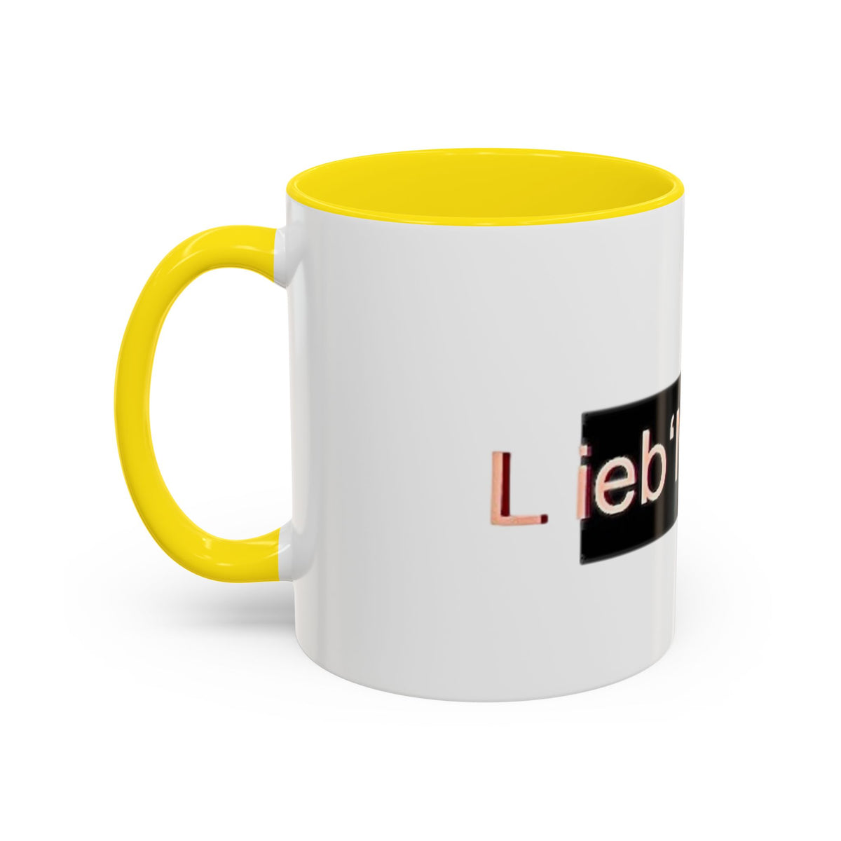 Coffee Mug - Lieb MaMaN Typography Design