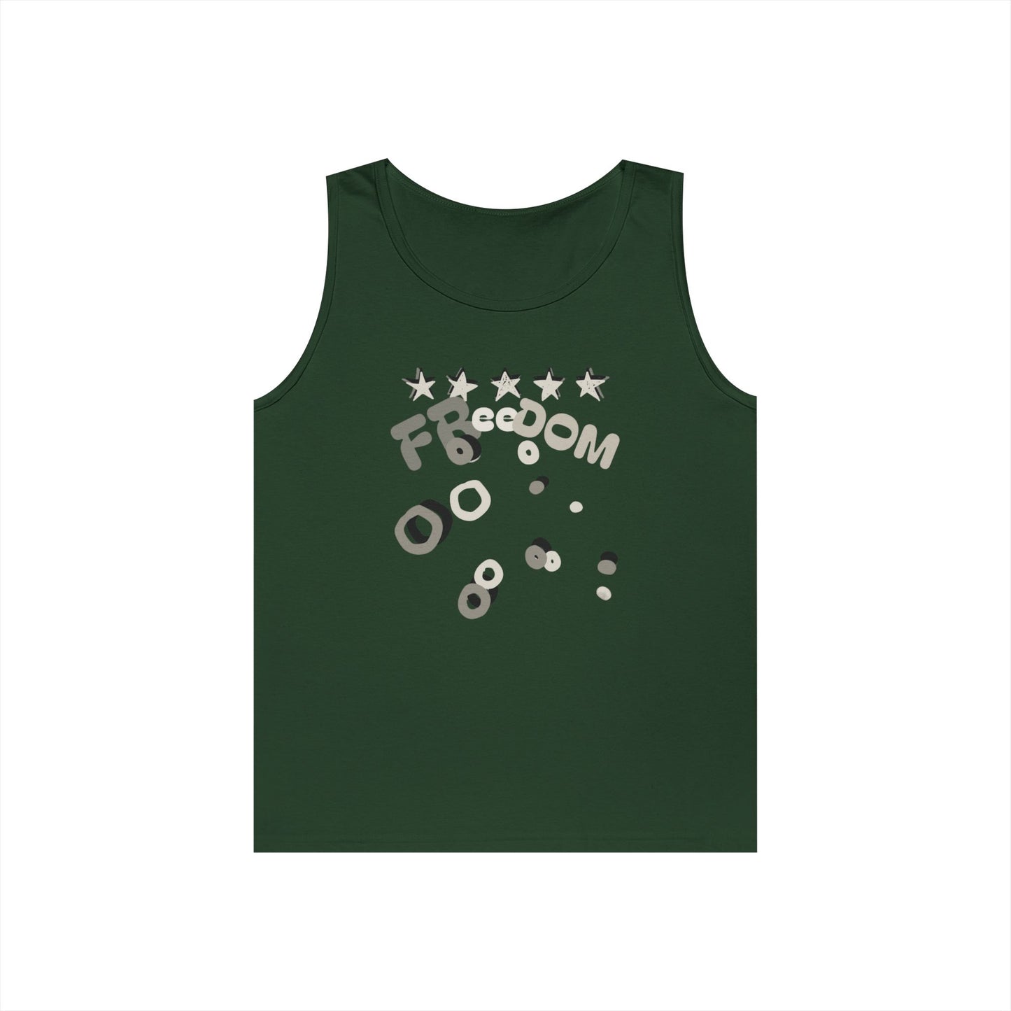 Freedom Heavy Cotton Tank Top