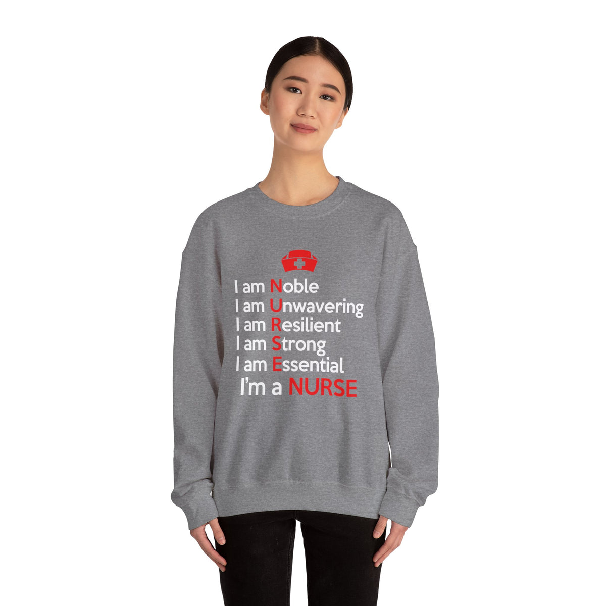 I Am Noble I Am Unwavering Unisex Sweatshirt