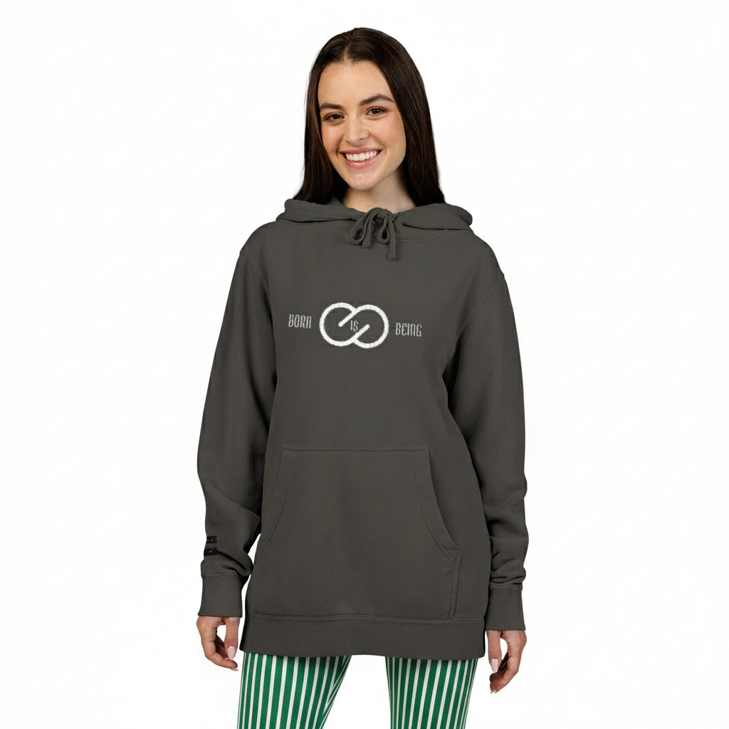 Casual Embroidered Hoodie - Unisex Wear Printify