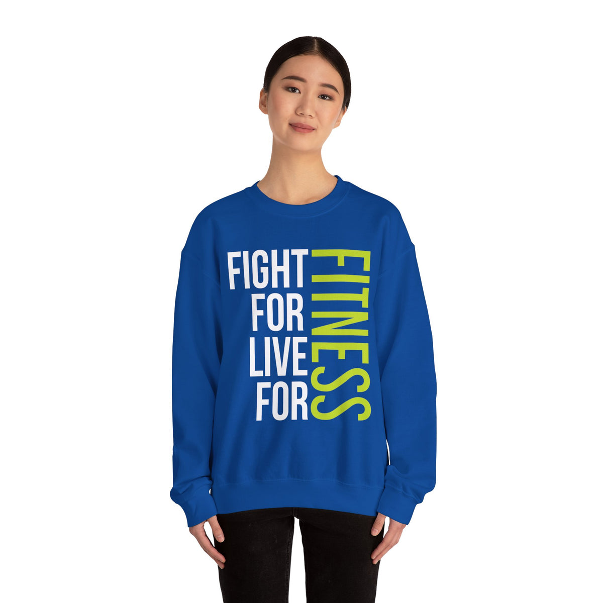 Fight For Live For Fitness Sweat-shirt unisexe 