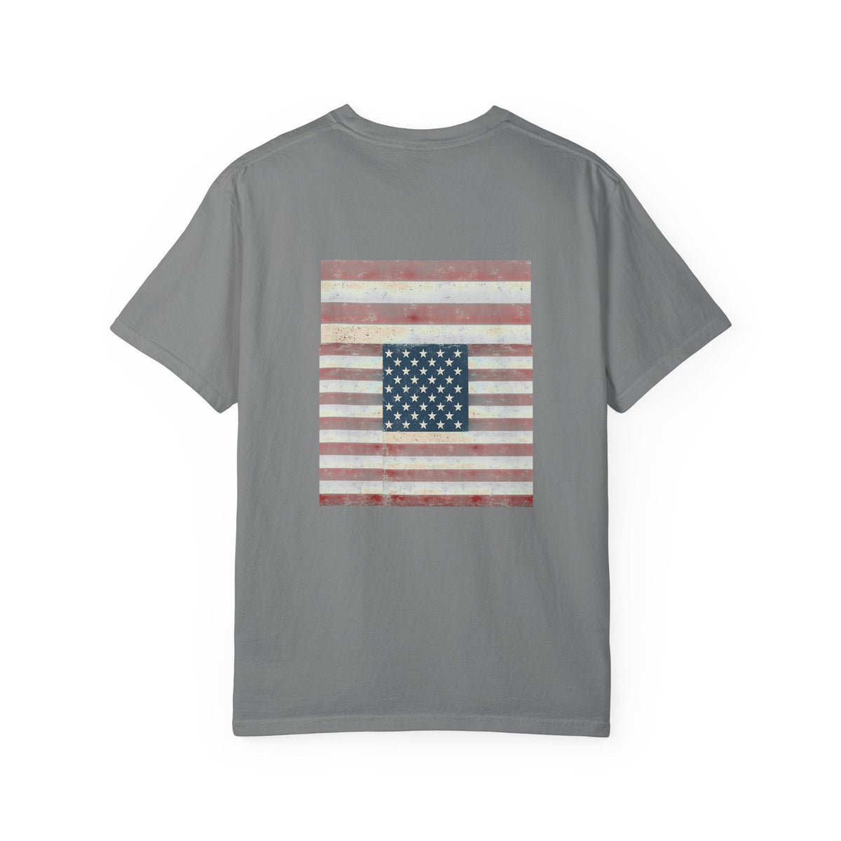 Patriotic Garment-Dyed T-Shirt | Perfect for 4th of July, Memorial Day, Casual Wear, Gifts, Americana Style Printify