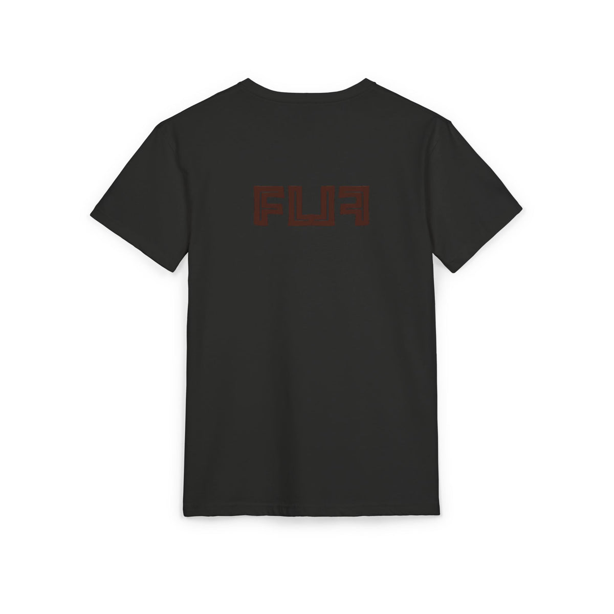 Stylish Unisex Sueded T-Shirt with Bold 'FLU' Graphic | Casual Wear, Gift Idea, Streetwear, Everyday Comfort, Fashion Statement