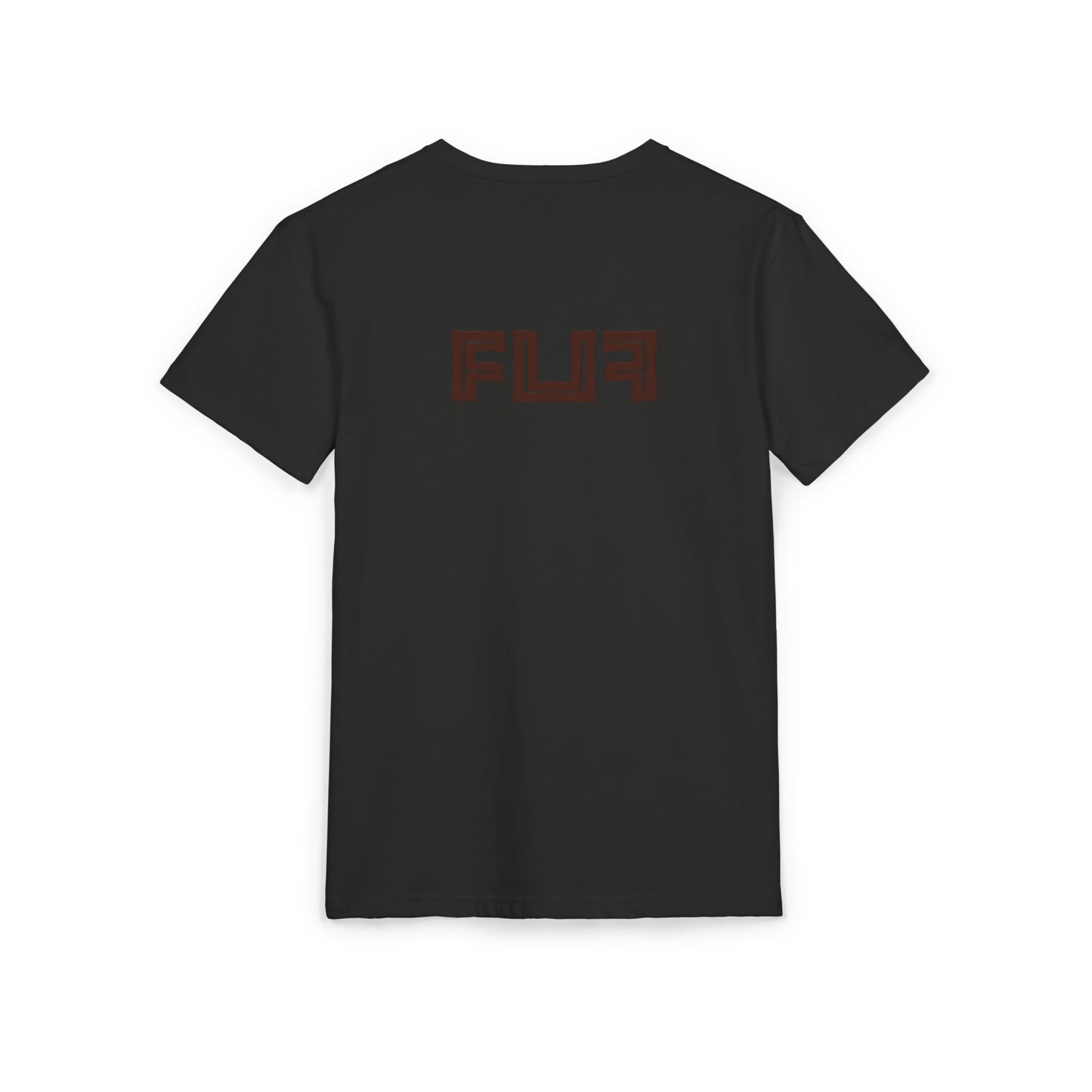 Stylish Unisex Sueded T-Shirt with Bold 'FLU' Graphic | Casual Wear, Gift Idea, Streetwear, Everyday Comfort, Fashion Statement