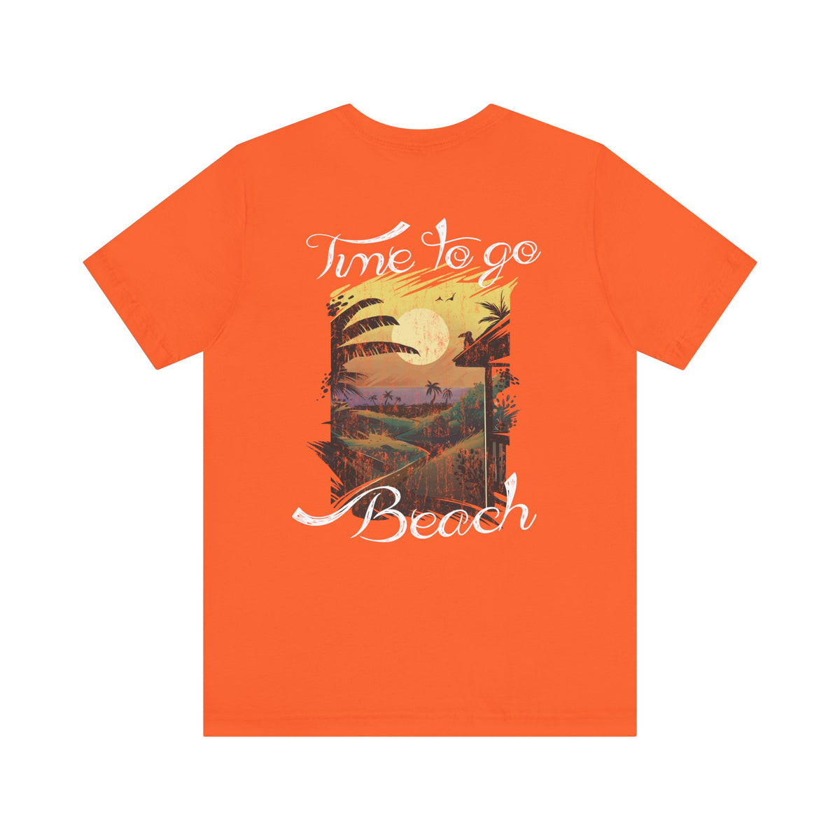 Il est temps d’aller à la plage Tee-shirt unisexe 