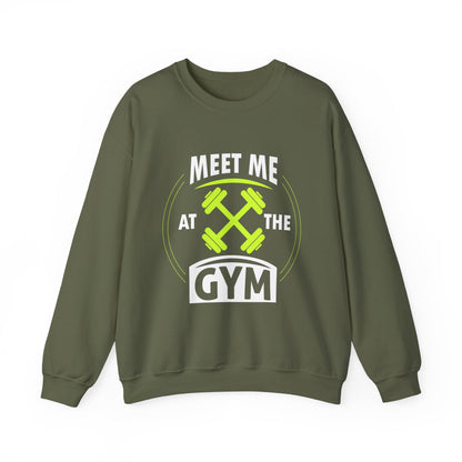 Rencontrez-moi au sweat-shirt unisexe du gymnase 