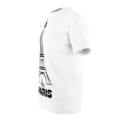 Paris-Unisex Cut & Sew Tee Printify