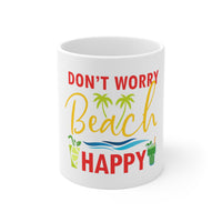 Don't Worry Beach Happy Mug