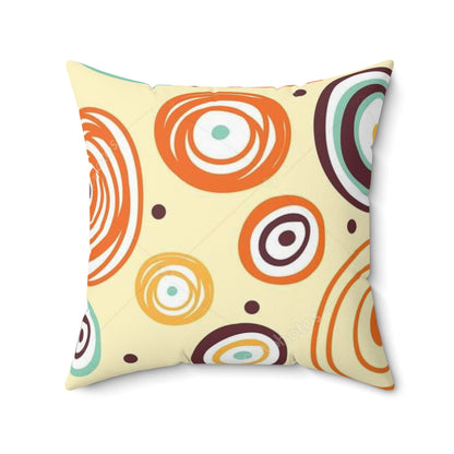 Spun Polyester Square Pillow
