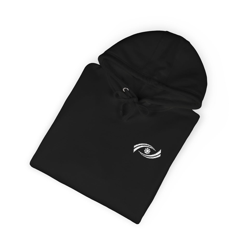 Cozy Unisex Fleece Hoodie with Artistic Design, Casual Wear, Gift for Him/Her, Fall Fashion, Everyday Comfort Printify