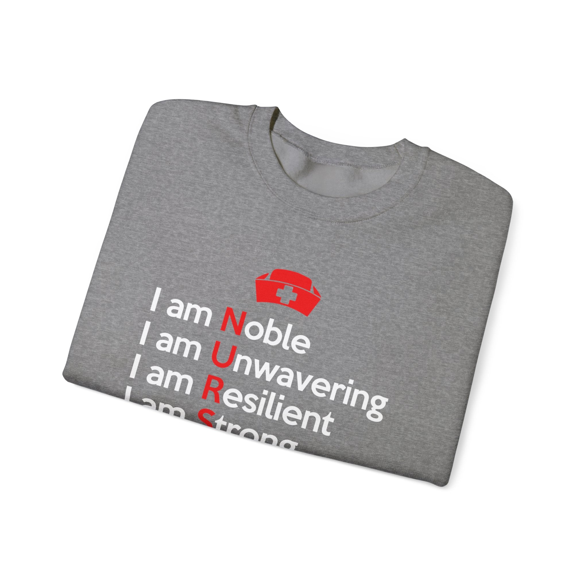 Je suis noble, je suis un sweat-shirt unisexe inébranlable 