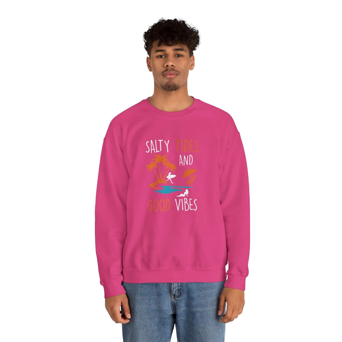 Salty Tides And Good Vibes Unisex Sweatshirt - RC’nSONS