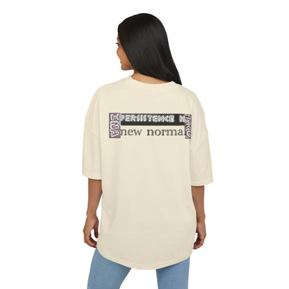T-Shirt - Persistence New Normal Unisex Ultra Heavy Cotton Box Tee