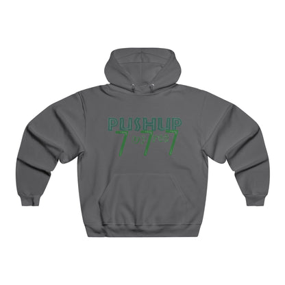 Push-Up 777 Graphic Hooded Sweatshirt for Fitness Enthusiasts