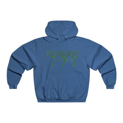 Push-Up 777 Graphic Hooded Sweatshirt for Fitness Enthusiasts