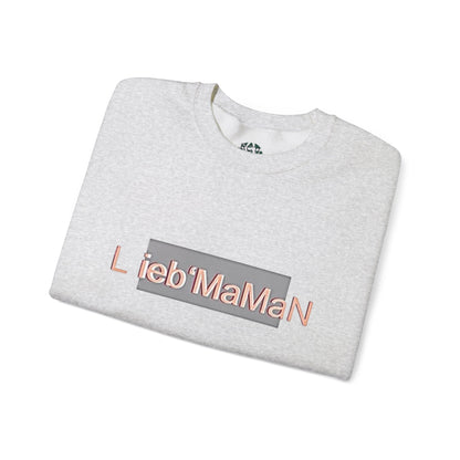 Lieb'MaMan Unisex Heavy Blend Crewneck Sweatshirt - Gift for Mom Printify
