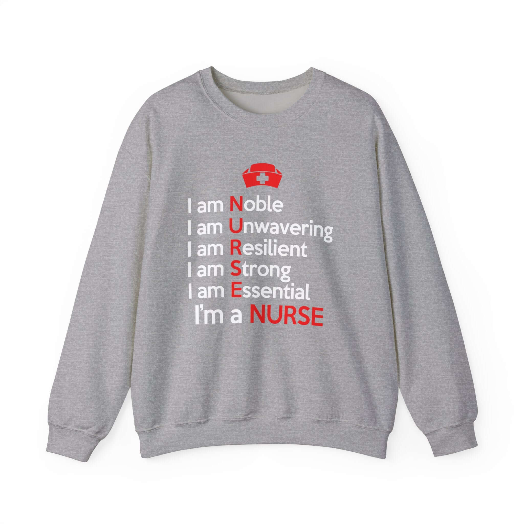 Je suis noble, je suis un sweat-shirt unisexe inébranlable 