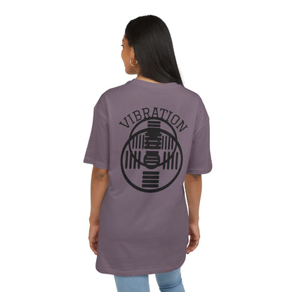 Unisex Vibration Oversized Tee | Comfortable Streetwear, Gym Apparel, Gift for Fitness Lovers, Casual Daily Wear, Graphic Tee