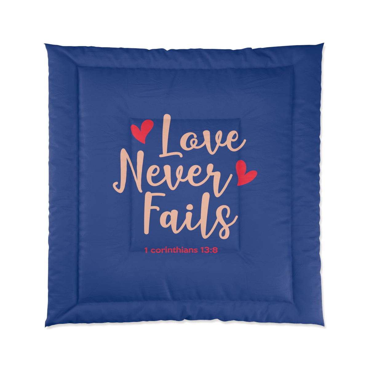 Love Never Fails Comforter