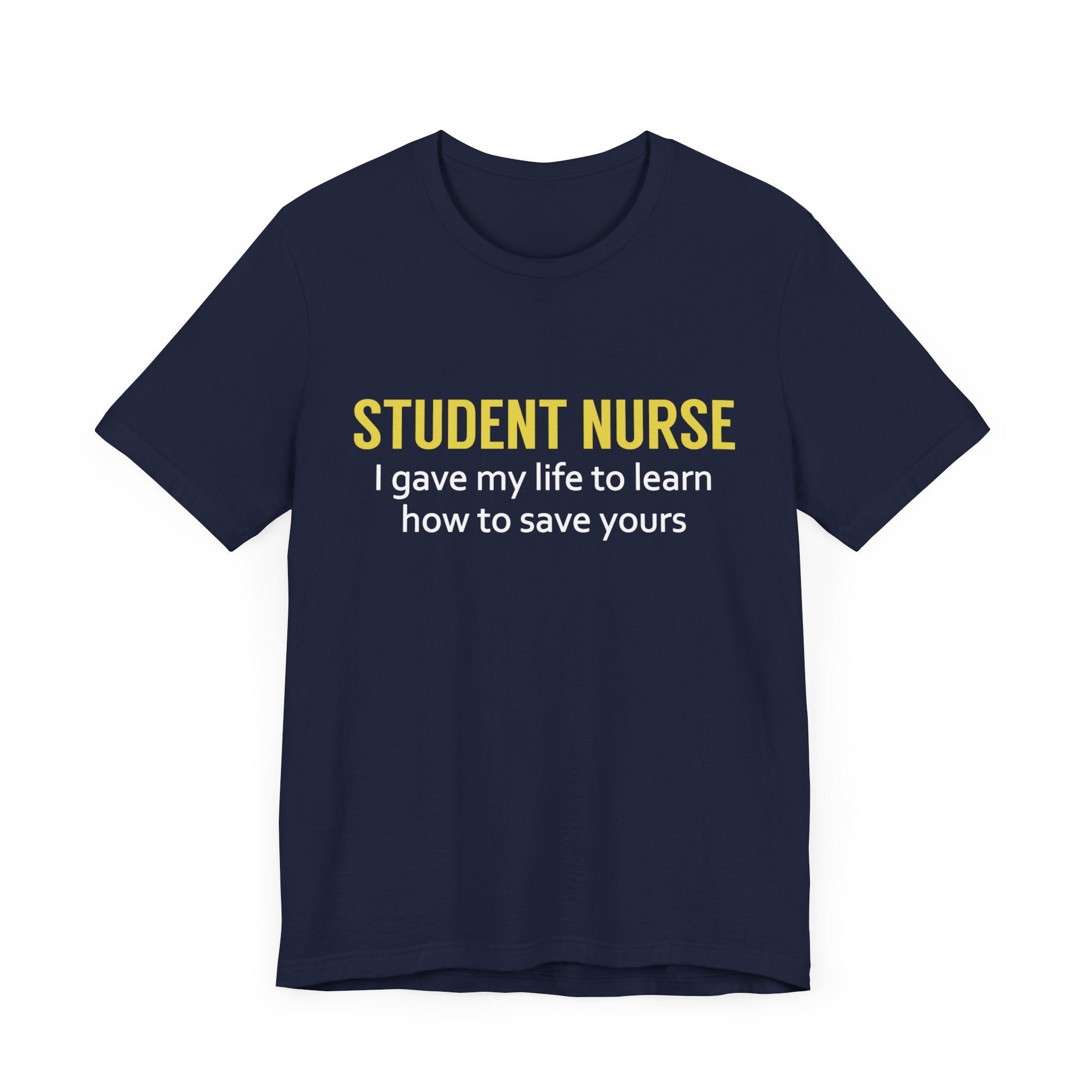 Tee-shirt unisexe infirmière étudiante 