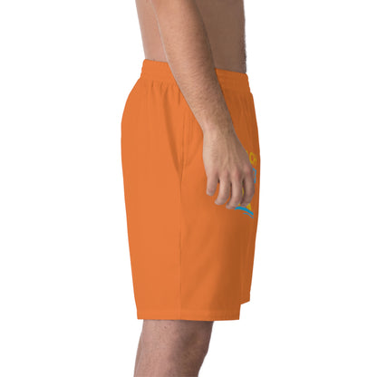 Men's Elastic Beach Shorts (AOP)