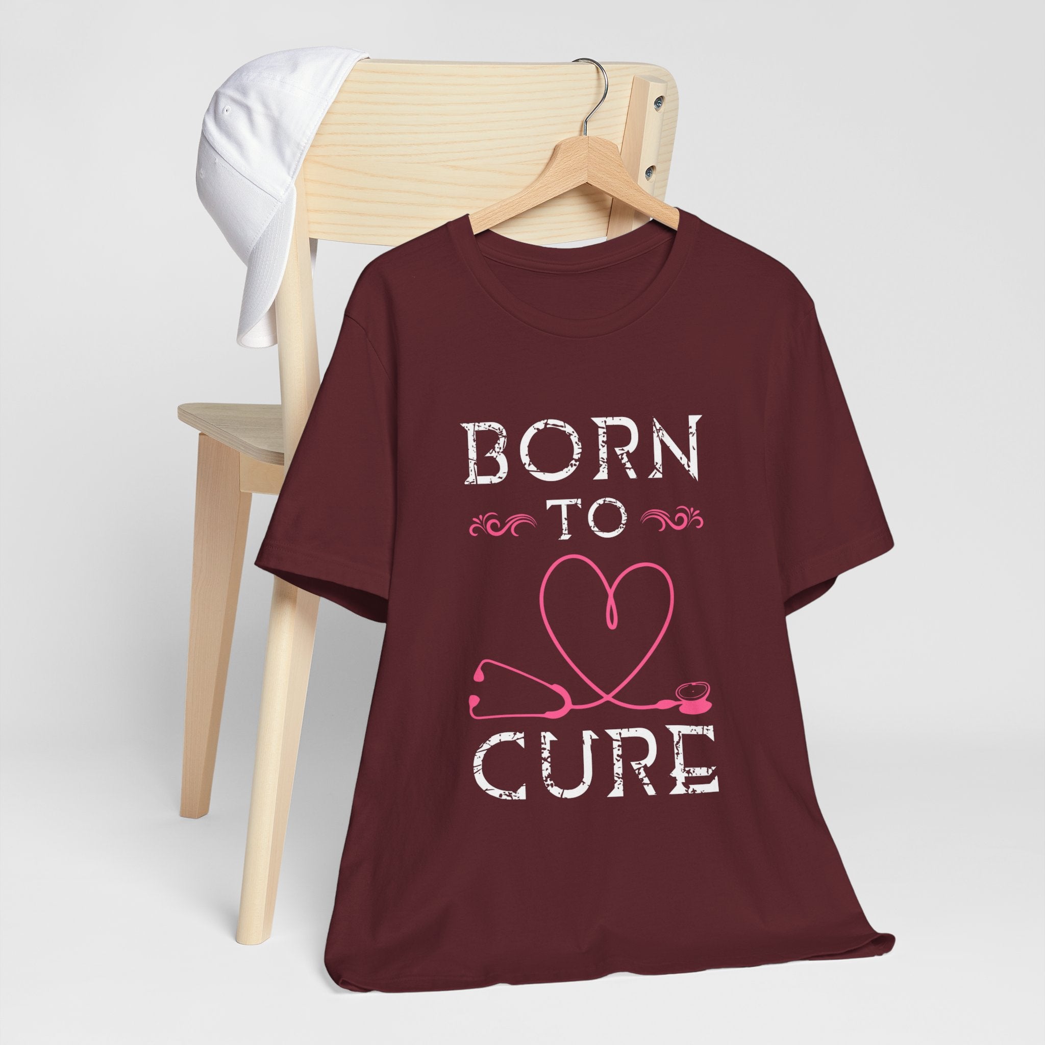Né pour guérir le tee-shirt unisexe 