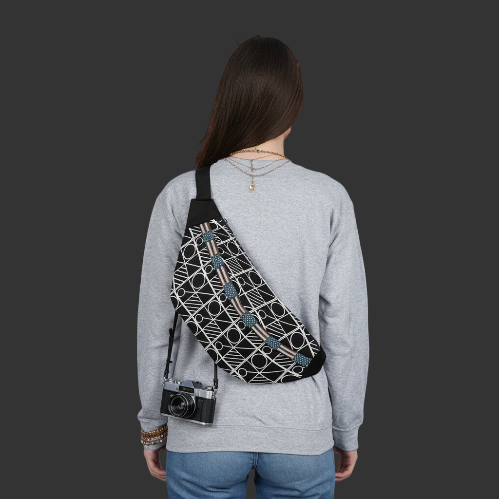 Stylish Large Fanny Pack for Everyday Adventures, Perfect for Festivals, Travel, Hiking, Concerts, Outdoor Activities Printify