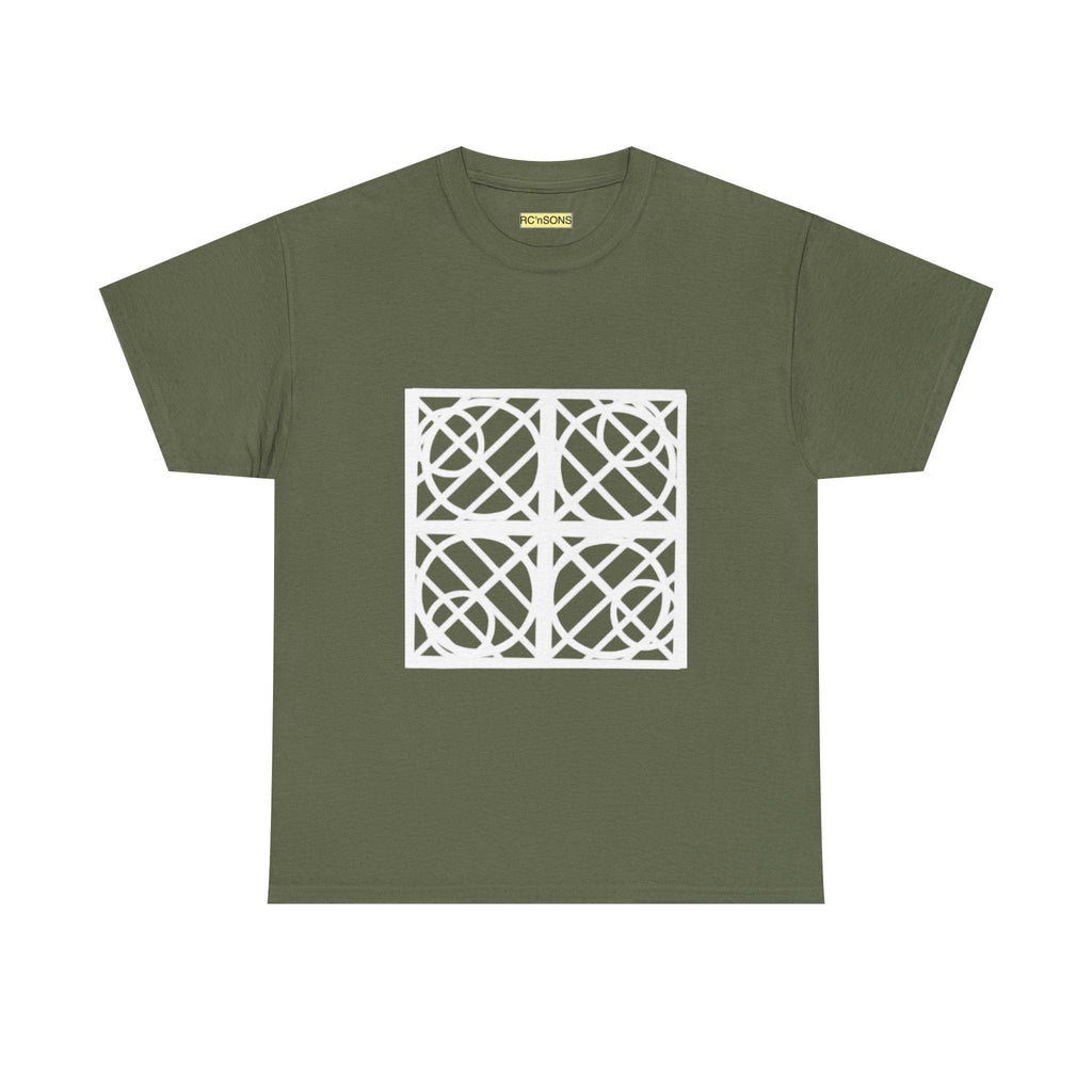 Modern Graphic Tee, Minimalist Cotton Shirt, Casual Unisex Top, Art-Inspired Clothing, Everyday Wear, Gift for Art Lovers Printify