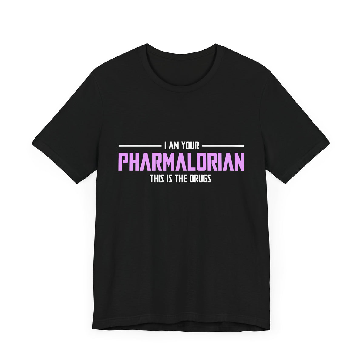 Je suis votre pharmacolorien, c’est le tee-shirt unisexe des médicaments 