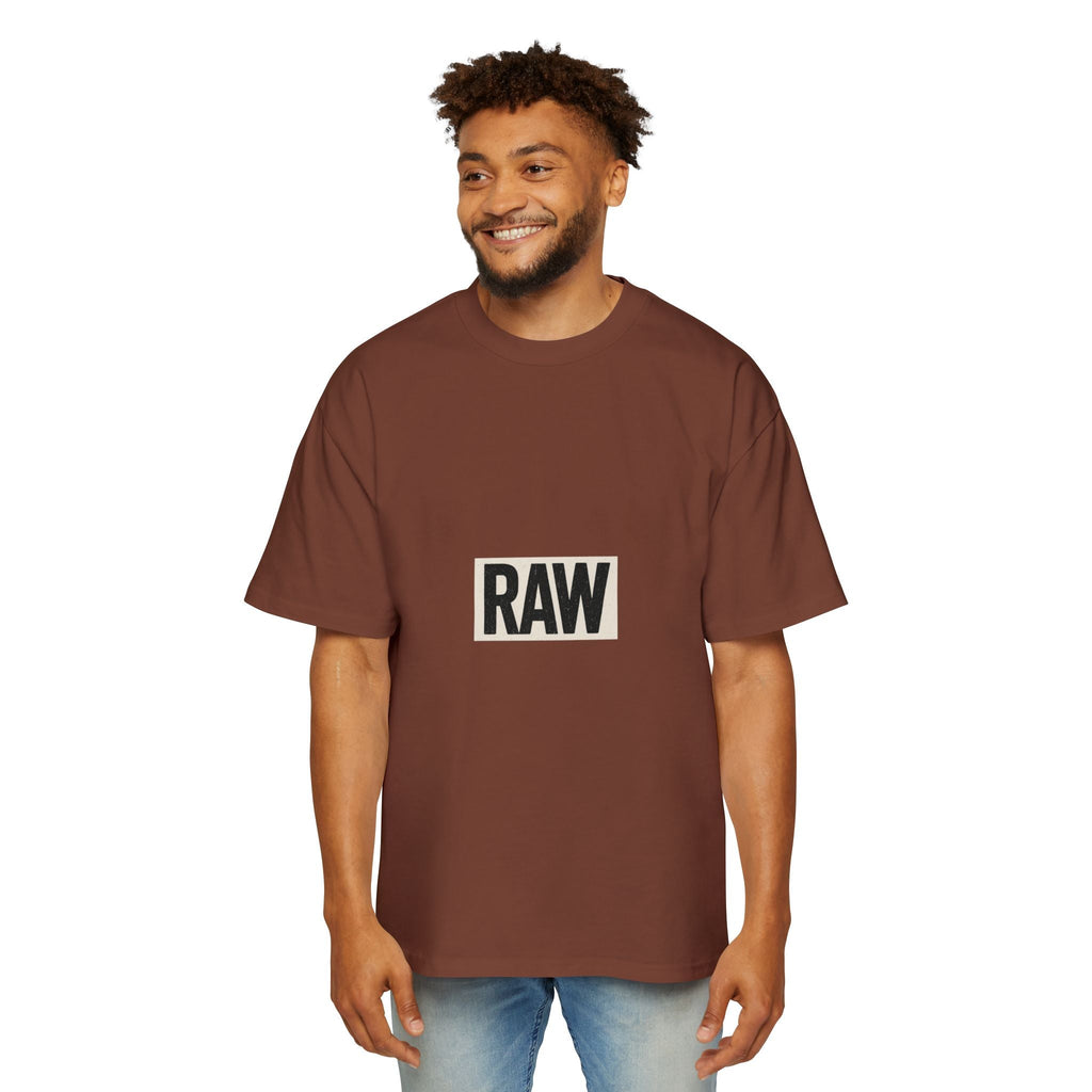 Oversized Tee - Raw Unique Design Printify