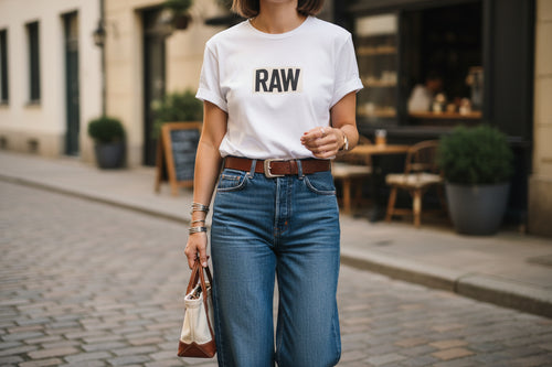 Oversized Tee - Raw Unique Design Printify