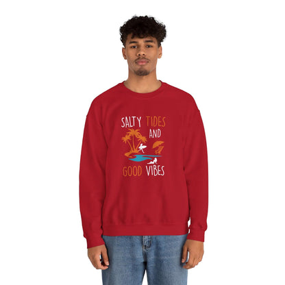 Salty Tides And Good Vibes Unisex Sweatshirt - RC’nSONS